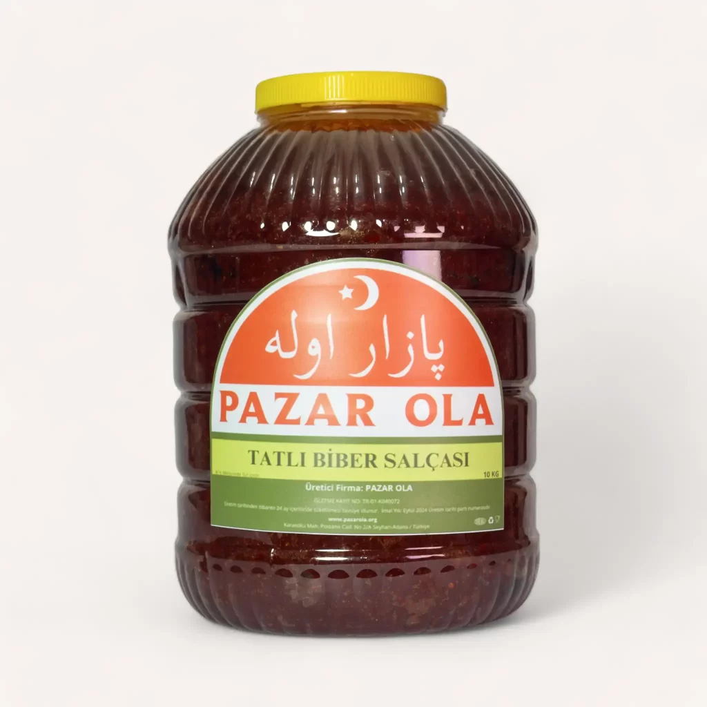 Tatlı Biber Salçası 10 kg
