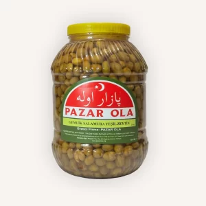 Gemlik Salamura Yeşil Zeytin 3 kg